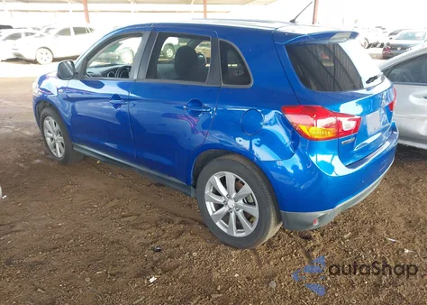 2015 Mitsubishi Outlander Sport Es из США, поврежденный, VIN 4A4AP3AW2FE057566